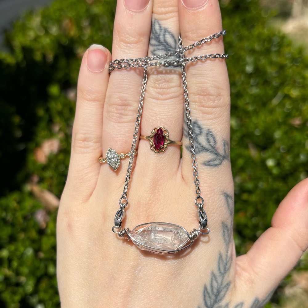 Quartz interchangeable necklace - Picture 3 of 5